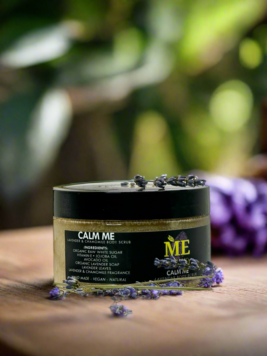 CALM ME Lavender Sugar Scrub